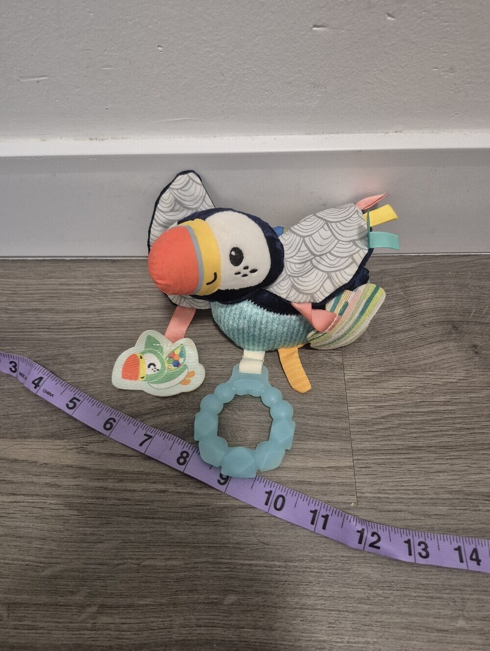 *5/$25* Infantino Go Gaga! Jittery Puffin Baby Toy